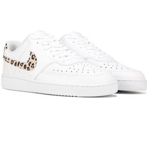 Women's Court Vision Low Sneaker leopard print